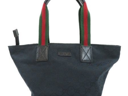 Gucci 131228 GG Sherry Line Handbag Canvas Ladies GUCCI Online Sale