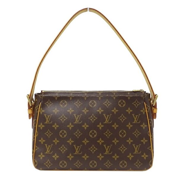 LOUIS VUITTON Bag Monogram Women s Shoulder Vivacite GM Brown 51163 For Cheap