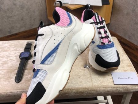 Christian Dior B22 Pink And White Sneaker Cheap