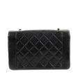 Chanel Black Lambskin Real Princess Diana Classic Medium with Gold Hardware Supply