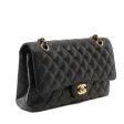 Chanel Black Caviar Medium Classic Flap with Gold Hardware Discount