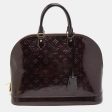 LOUIS VUITTON Amarante Monogram Vernis Alma GM Bag Sale