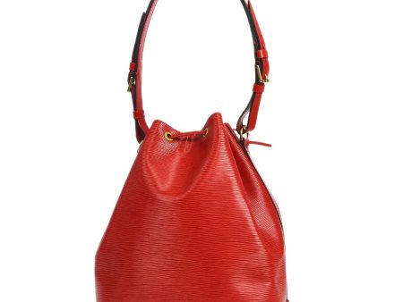 LOUIS VUITTON★ NOE DRAWSTRING SHOULDER BAG RED EPI M44007 56440 Online