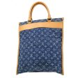 LOUIS VUITTON★ FLAT SHOPPER HAND TOTE BAG MONOGRAM DENIM M95018 92672 For Cheap