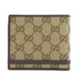 Gucci 245773 GG bi-fold wallet canvas leather men s Supply