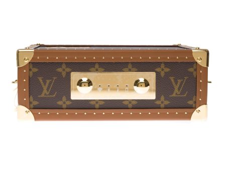 LOUIS VUITTON Limited Edition:Brand New  Speaker Clutch in brown monogram canvas Supply