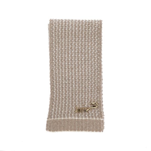 LOUIS VUITTON Scarf in Brown Fabric Online Hot Sale