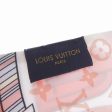 LOUIS VUITTON Bando My LV Tag Scarf Muffler Silk Bron M77678 For Sale