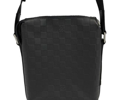 LOUIS VUITTON - Damier Infini Leather Messenger BB - Black Crossbody on Sale