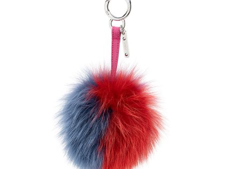 Fendi Fox Fur Pom Pom Bag Charm Fashion