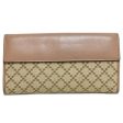 Gucci long wallet Diamante Brown Ladies For Sale