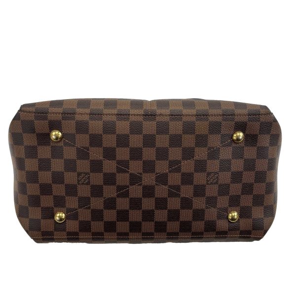 LOUIS VUITTON - Damier Ebene Canvas Maida Hobo - Brown Green Shoulder Bag Online Sale