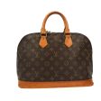 LOUIS VUITTON Alma Handbag in Brown Canvas Online now