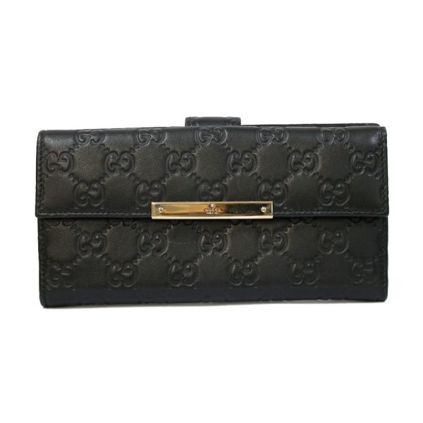 Gucci long wallet leather ladies men s SH-e Fashion