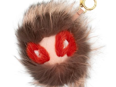 Fendi Fox Fur Monster Fur Yang Bag Charm - FINAL SALE Supply