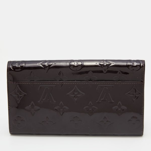 Louis Vuitton Amarante Monogram Vernis Jeanne Wallet on Sale