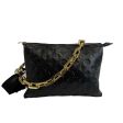 LOUIS VUITTON - Coussin MM - Black Leather Shoulder Bag w  2 Straps FULL KIT on Sale