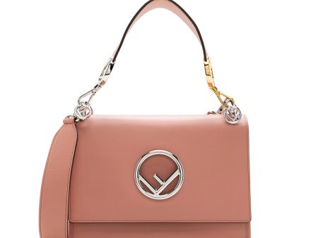 Fendi Leather Kan I Medium Shoulder Bag Hot on Sale