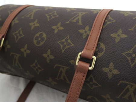 Louis Vuitton Bag Monogram Papillon 26 Brown x Gold Hardware Canvas Handbag Ladies M51366 Sale