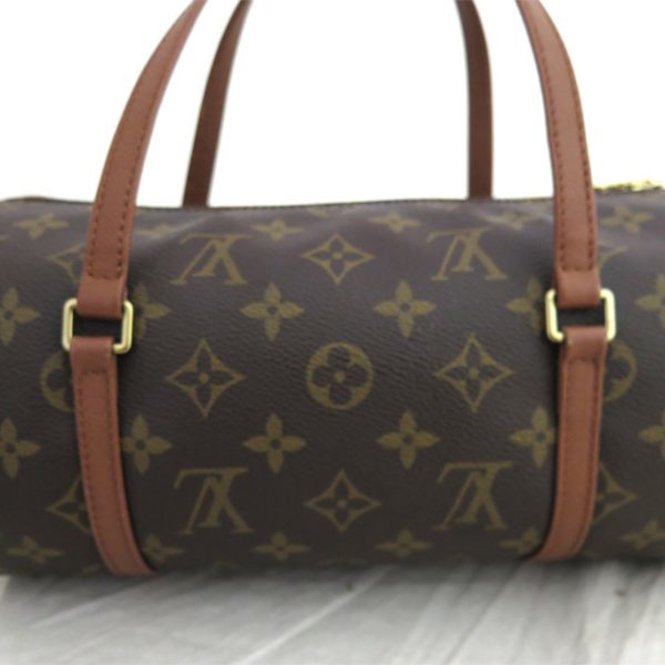 Louis Vuitton Bag Monogram Papillon 26 Brown x Gold Hardware Canvas Handbag Ladies M51366 Sale