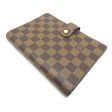 Louis Vuitton Agenda MM Name  Y.I  Entering Ladies  Notebook Cover R20240 Damier Ebene (Brown) Discount