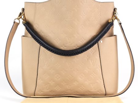 LOUIS VUITTON Bagatelle Monogram Empreinte Leather Hobo Bag Online Sale