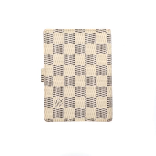 LOUIS VUITTON Agenda Cover in White Canvas Online Hot Sale