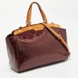 Louis Vuitton Amarante Monogram Vernis and Leather Brea MM Bag Discount