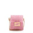 Fendi Beaded Mini Pico Baguette Charm Bag Supply