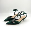 Christian Dior Gang Cloth Heels on Sale