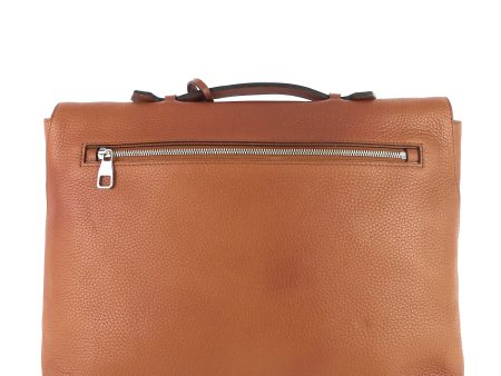 LOUIS VUITTON Serviette Dorian Taurillon Leather Briefcase Bag Online Hot Sale