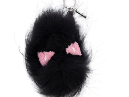 Fendi Fox Fur Shearling Pinky Punky Monster Bag Bug Charm For Cheap