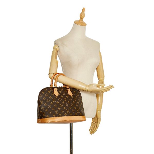 LOUIS VUITTON Alma Monogram Canvas PM For Discount