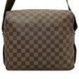 LOUIS VUITTON Bag Naviglio Brown Damier Ebene N45255 Shoulder SR0055 Hot on Sale