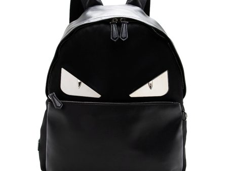 Fendi Nylon Leather Bags Bugs Backpack Hot on Sale