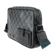 LOUIS VUITTON Alpha Messenger Shoulder Bag N40188 Damier Graphite Canvas Leather Black Online