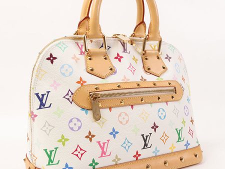 LOUIS VUITTON 2006 Made Monogram Multi Color Alma Blanc Online Hot Sale