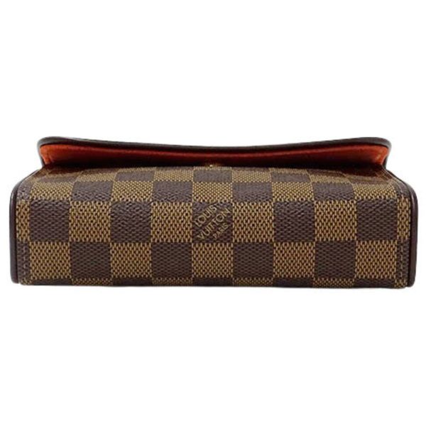 LOUIS VUITTON Bag Damier Men s Women s Waist Pouch Body Pochette Florentine N51856 Brown Online