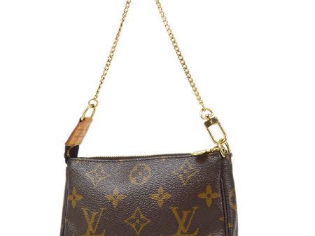 LOUIS VUITTON 2007 T&B Mini Pochette Accessoires Monogram M60153 87782 Cheap