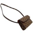 LOUIS VUITTON Bag Damier Men s Women s Waist Pouch Body Pochette Florentine N51856 Brown Online