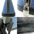 Louis Vuitton Alma PM Blue Handbag Women s Epi Denim M51052 on Sale