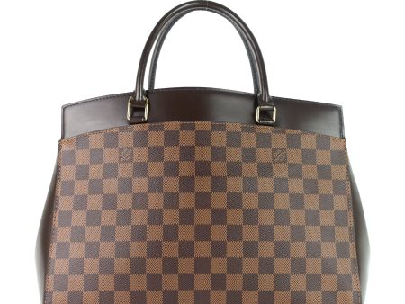 LOUIS VUITTON Rivoli MM Damier Ebene Canvas Tote Bag Discount