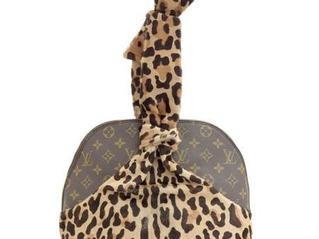 LOUIS VUITTON 1996 Made Azzedine Alaïa Monogram 100Th Anniversary Collection Brown Discount