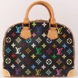 LOUIS VUITTON 2005 Made Monogram Multicolor Trouville Noir For Sale