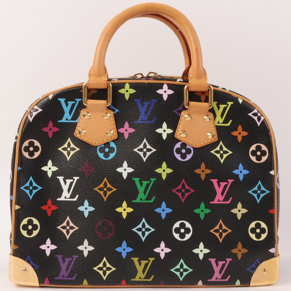 LOUIS VUITTON 2005 Made Monogram Multicolor Trouville Noir For Sale