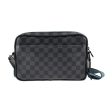 LOUIS VUITTON Alpha Messenger Shoulder Bag N40188 Damier Graphite Canvas Leather Black Online