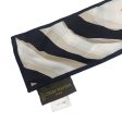 LOUIS VUITTON Bandeau Fleur Muffler Scarf Silk Fox Twilly M74786 Black Beige Ivory Ladies Hot on Sale