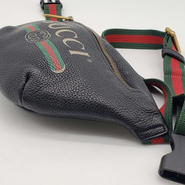 Gucci Logo Belt Small Black Belt Bag Online Sale