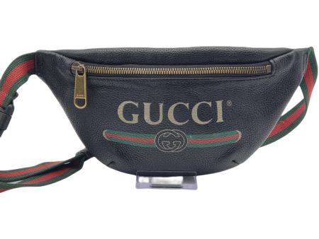 Gucci Logo Belt Small Black Belt Bag Online Sale