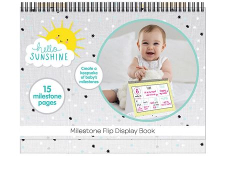 HELLO SUNSHINE MILESTONE FLIP DISPLAY Online Sale